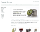 Seattle Responsive Ecommerce Theme - Cool grey